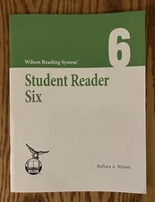 Student Reader 6 Wilson Reading System 2008 3rd Ed. ISBN 9781567780727