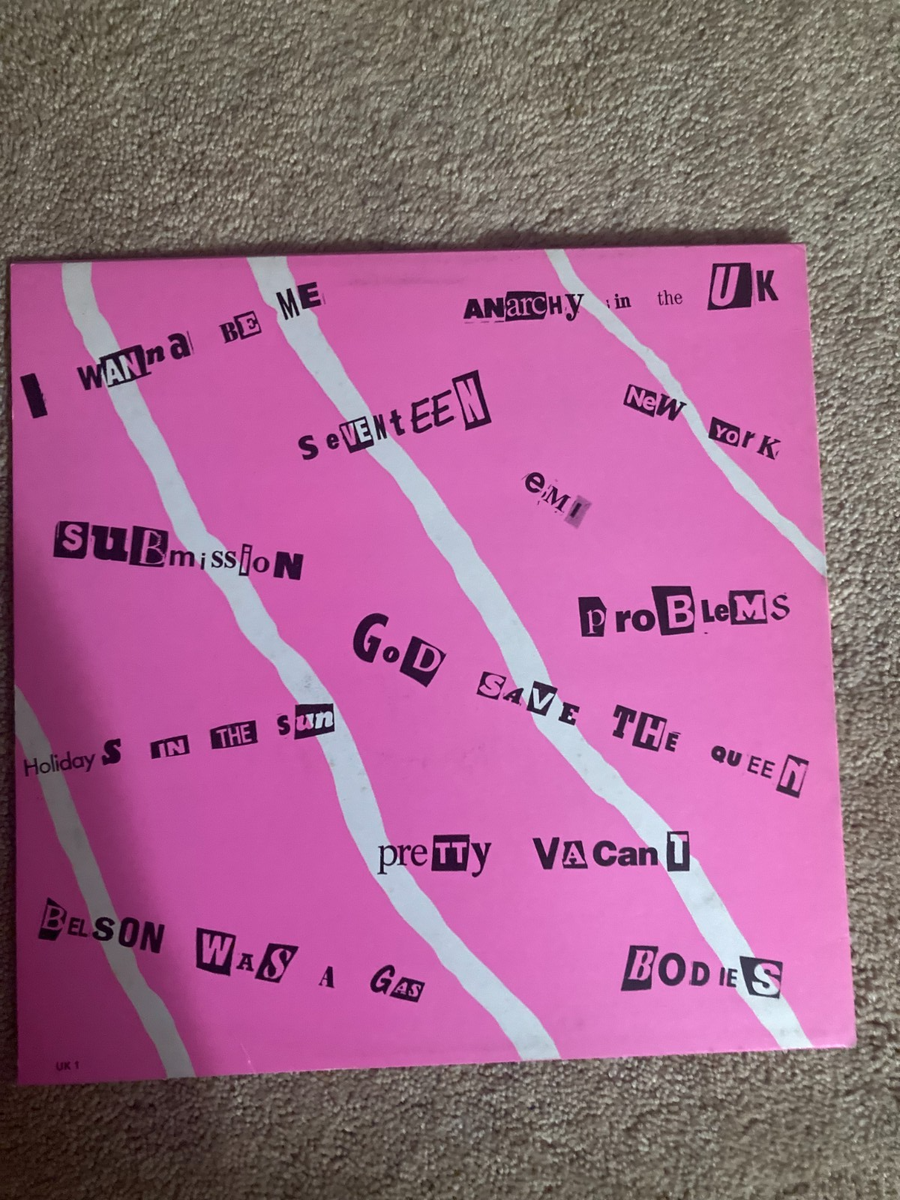 Sex Pistols - Anarchy In The U.K. Live! VINYL LP UK PRESSING