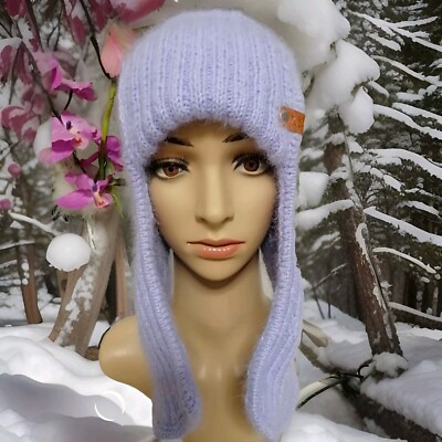 Damen Angora Mütze
