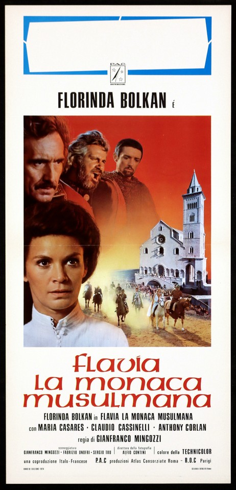 Locandina di Flavia, la monaca musulmana (1° tipo) (1974)