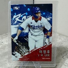 LEE JUNG HOO 2021 SCC KBO KOREA BASEBALL Golden Premium CARD / Gold Insert
