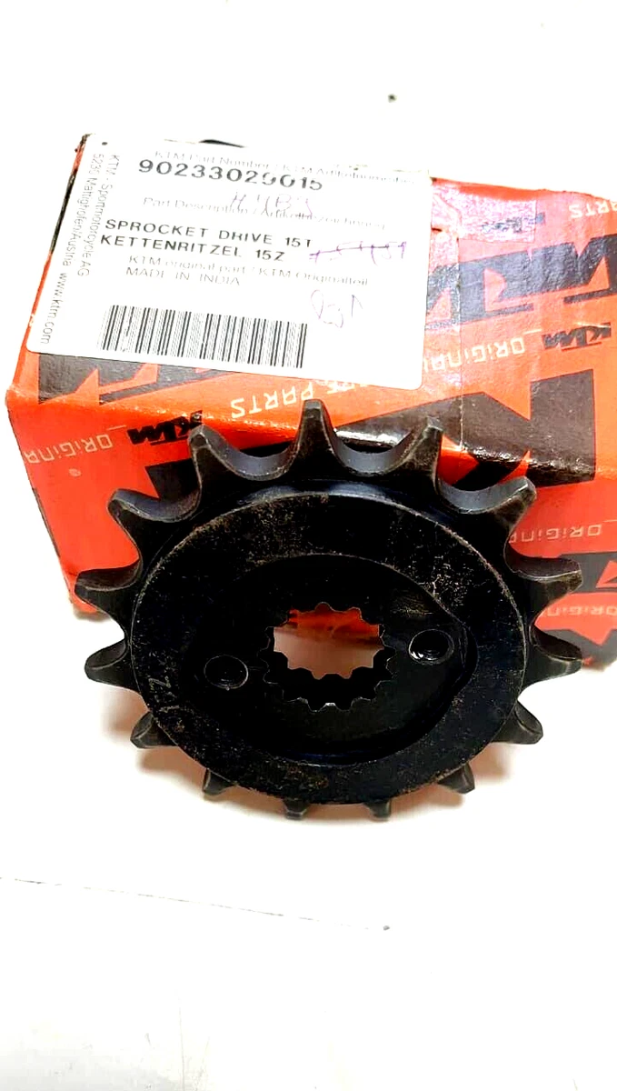 nos Genuine KTM SPROCKET 15T 90233029015 | eBay