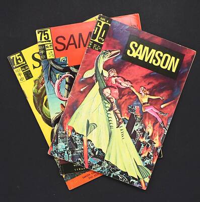 SAMSON Abenteuer Science Fiction Comic Heft BSV Gold Key Verlag 1966-70