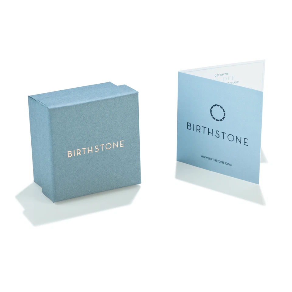 Pendientes Piedra Natal Oro Rosa 14K Rodolita Granate Diamante Desnudo 1,43 quilates Foto 4 de 4