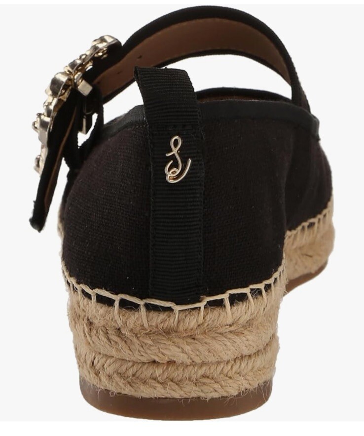 Sam Edelman Women's Maddy Mary Jane Flats, Style# I9541F1001, Size 8.5, Black