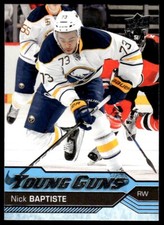 2016-17 Upper Deck Young Guns Nick Baptiste Rookie Buffalo Sabres #477 R23