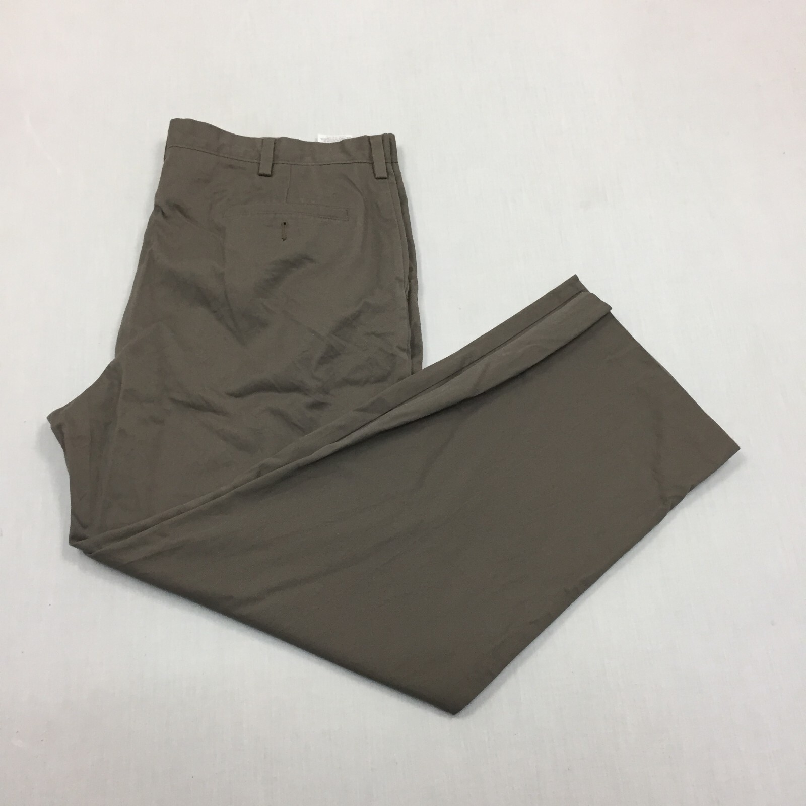 Dockers Chino Trousers Cotton Pants Straight Fit Mens Size 40W 30L Grey