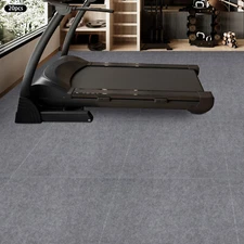 20Pcs Home Anti Slip Self-Adhesive Square Carpets Peel and Stick For Floor Decor