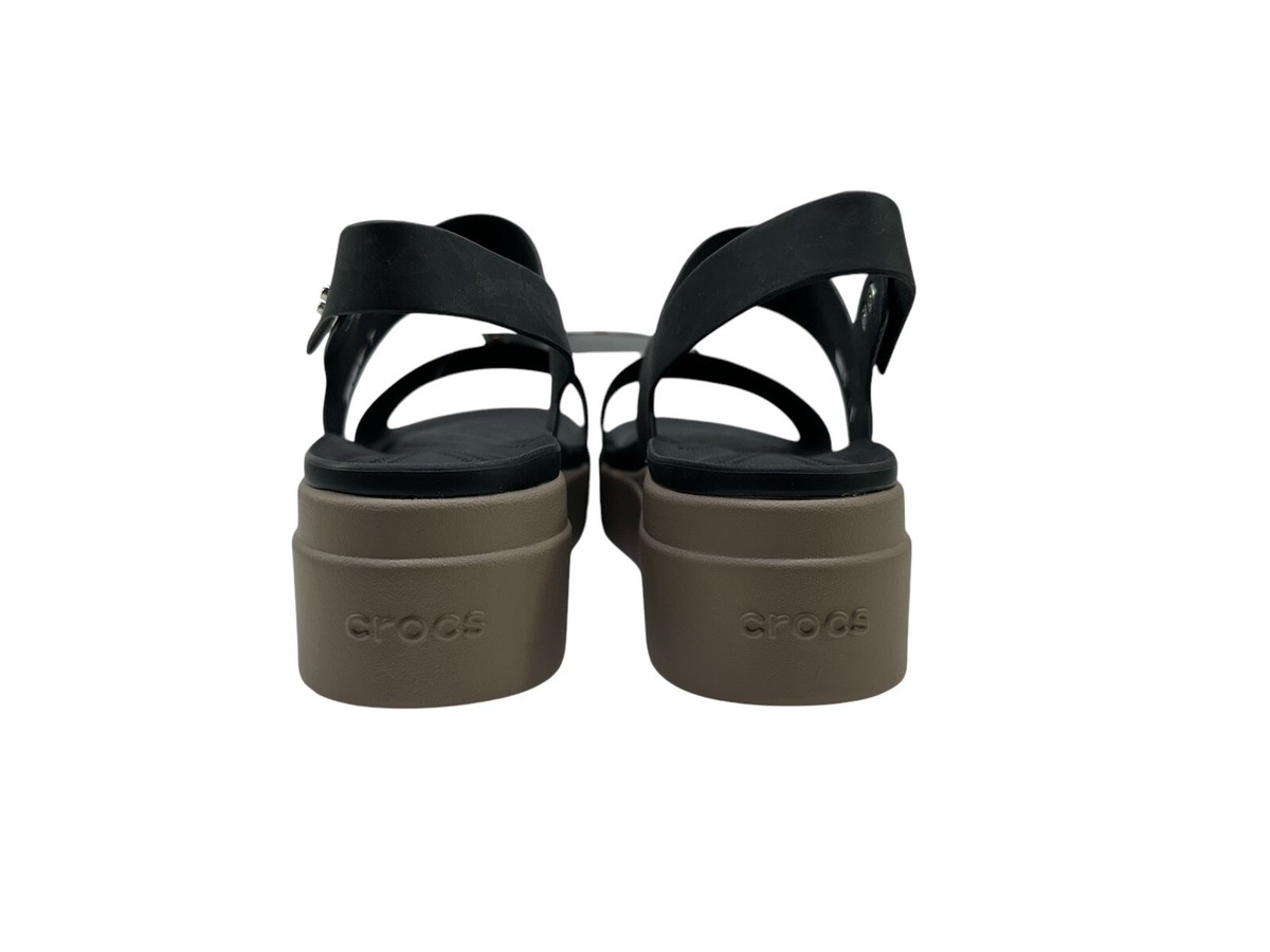 LiteRide By Crocs Brooklyn Low Wedge Platform Sandals Size 6