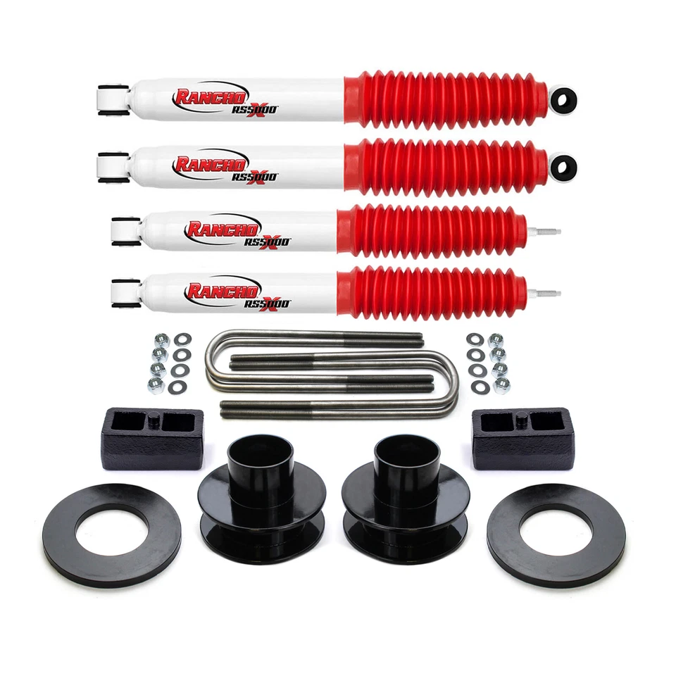 2.5" Leveling Lift Kit w/ Rancho Shocks For 2011-2016 Ford F350 Super Duty 4X4 Foto 2 de 4