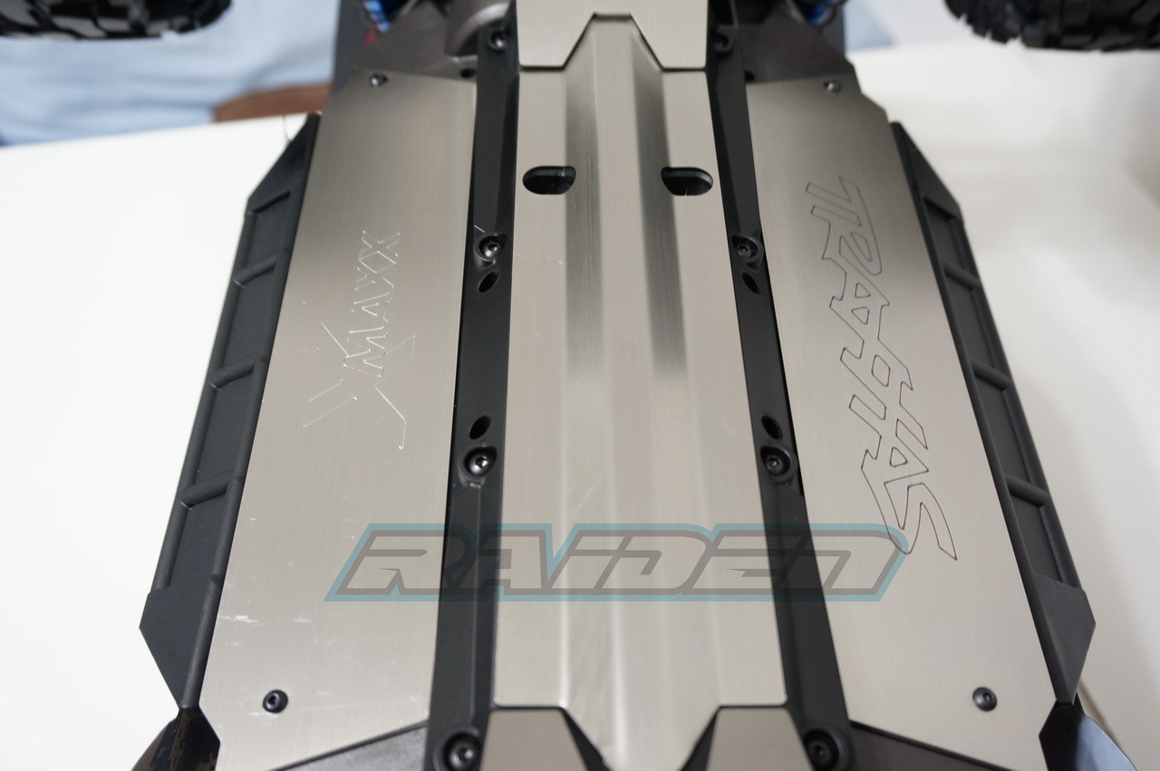 1/5 Traxxas 6S 8S XMaxx XMAXX Stainless Steel Chassis Armor Hollow