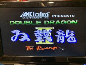 Double Dragon II The Revenge - Gioco Nintendo NES autentico - testato e funzionante