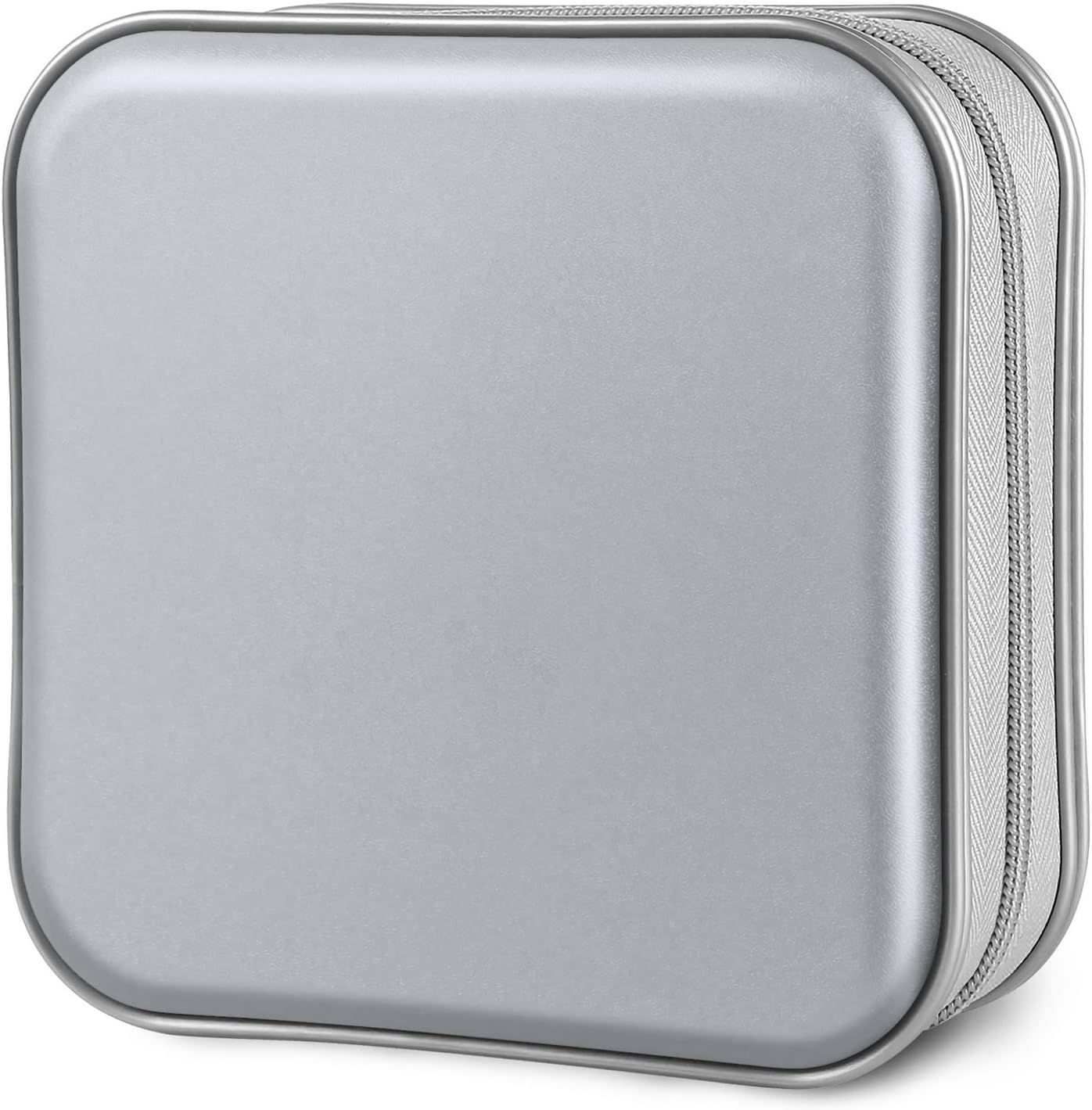 CD Case, 40 Capacity CD/DVD Case Holders Wallet Hard Plastic DVD Disc Cases Stor