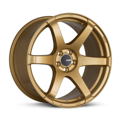 18x8 +45 Enkei T6S 5x100 Gold Paint Wheels (Set of 4)