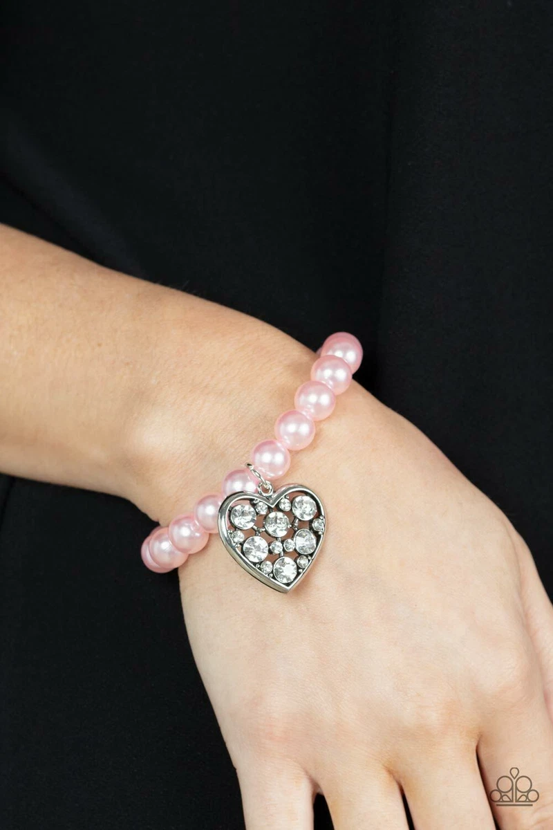 Paparazzi heart bracelet sale