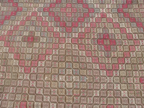 Kilim Rug | Vintage kilim rug | Turkish rug | Rugs for Living room | - Picture 7 of 10