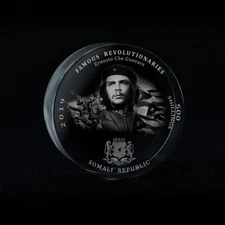 Somali Republic 500 Shillings, Che Guevara, Revolutionaries, Crystal Coin 2019