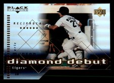 2000 Upper Deck Black Diamond Reciprocal Cut #92 Eric Munson Detroit Tigers