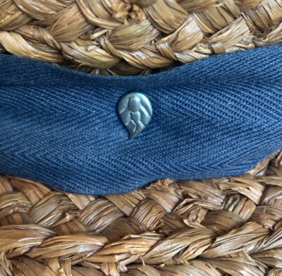 Helen Kaminski Hat Brown Raffia Handmade Madagascar Sun Brim 