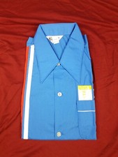VINTAGE NAT NAST BOWLING SHIRTS NOS BLUE ROCKABILLY RETRO SWINGSTER