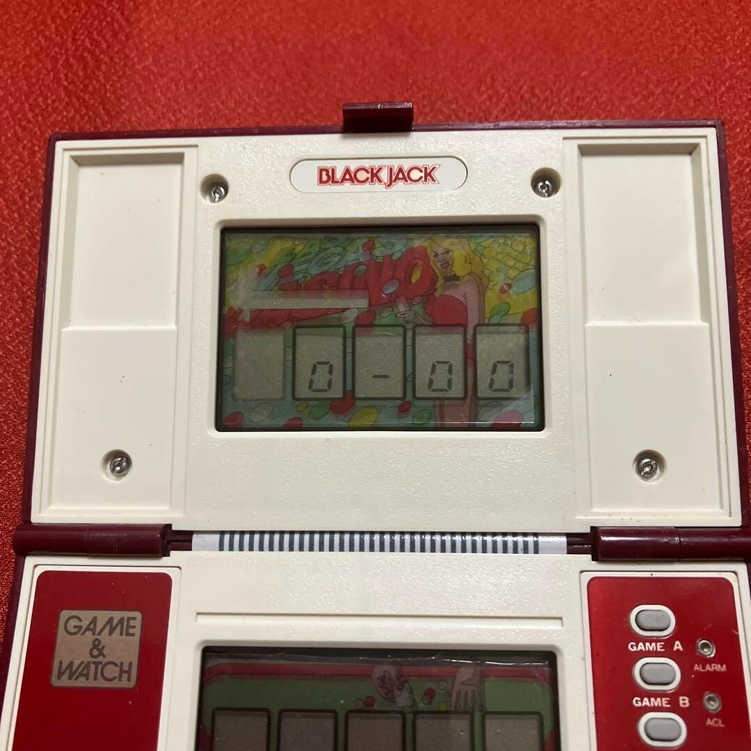 Nintendo Game & Watch Blackjack Multi Screen 1985 Direct From