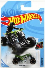 Hot Wheels Quad Rod HW Moto Foreign Series - FJX08 NRFP 2017 Green 1:64