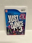 Just Dance 3 Nintendo Wii Clean & Complete CIB Manual & Insert Tested