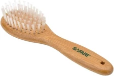 Coastal Pet - Safari - Bristle Cat Brush with Bamboo Handle,(7.75" L x 2.125" W)