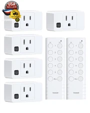 Wireless Remote Control Outlet, 200FT Long Range Remote Light Switch, Mini Remot