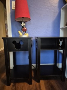 Set Of 2 Mickey Mouse Bed Side Tables