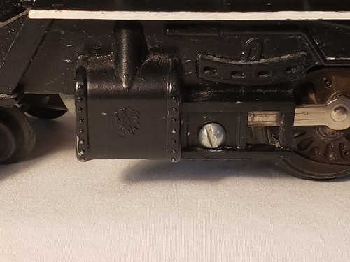 Marx O Gauge Steam Locomotive 666 Black Untested Tab Coupler 2-4-2 Diecast - 第 6/7 張圖片
