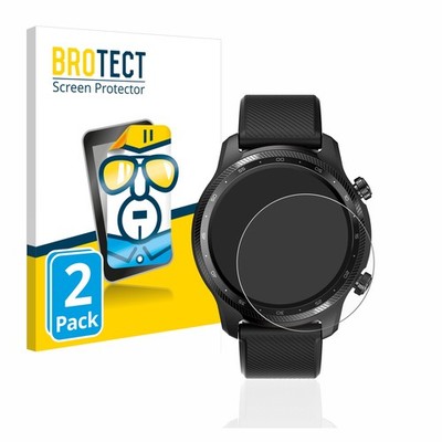 2x Display Schutz Folie für Mobvoi Ticwatch Pro 3 Ultra GPS Zubehör