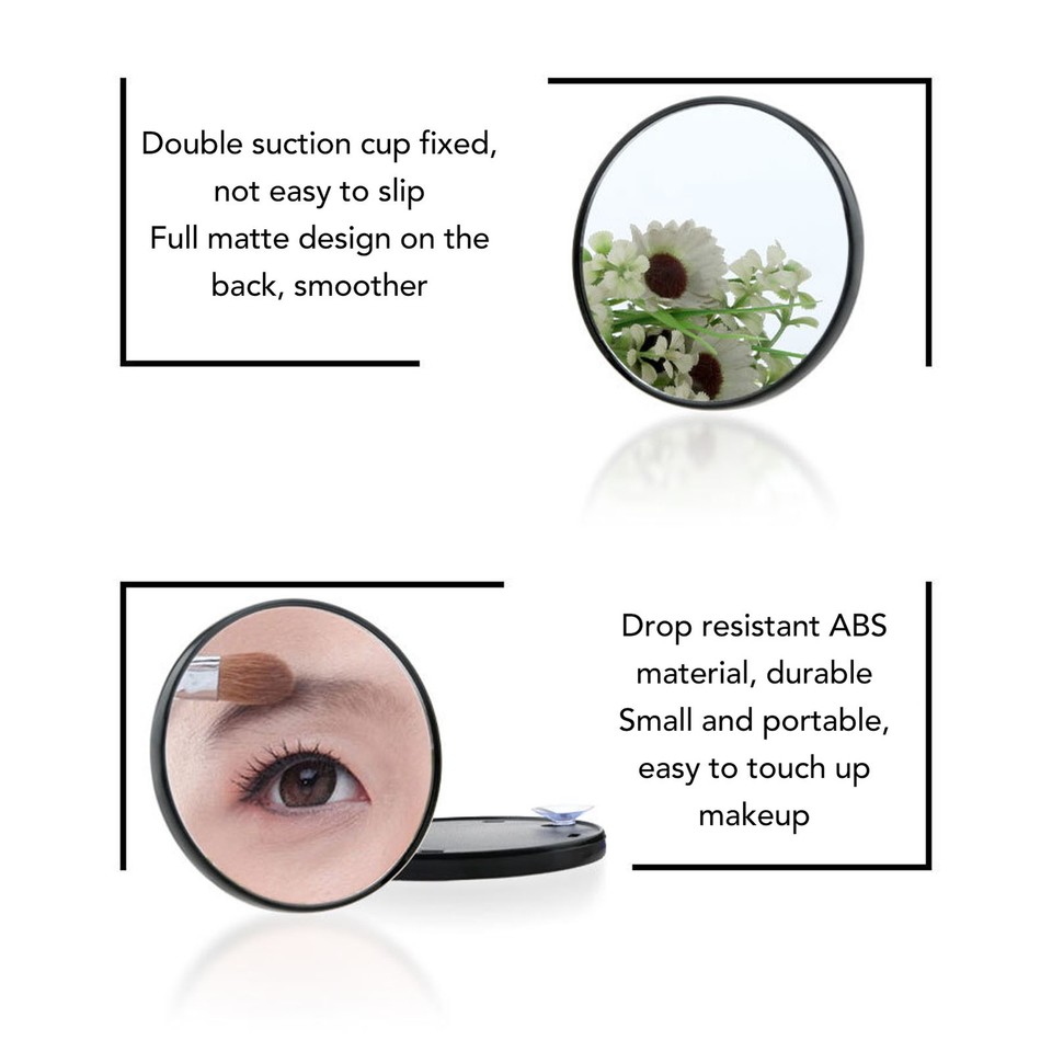 Magnifying Suction Makeup Mirror Multiple Magnification High Definition ...