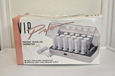 NIB Vintage VIP Pro Instant 18-Roller Hairsetter Flocked Velvet Pageant Curls