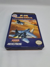 F-15 Strike Eagle Nintendo NES Boxed Complete in box CIB