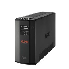 APC - UPS Battery Backup Pro, 1050VA/600W, Tower, 8 Outlets, LCD Display - Black