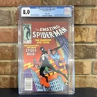 The Amazing Spider-Man #252 Marvel Comics CGC 8.0 Key Issue Newsstand 1984
