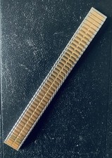 Fixoflex Uhrenarmband 16mm Metall Dehnband Vintage Edelstahl