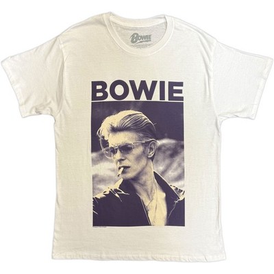 David Bowie Smoking 2 Official Tee T-Shirt Mens Unisex