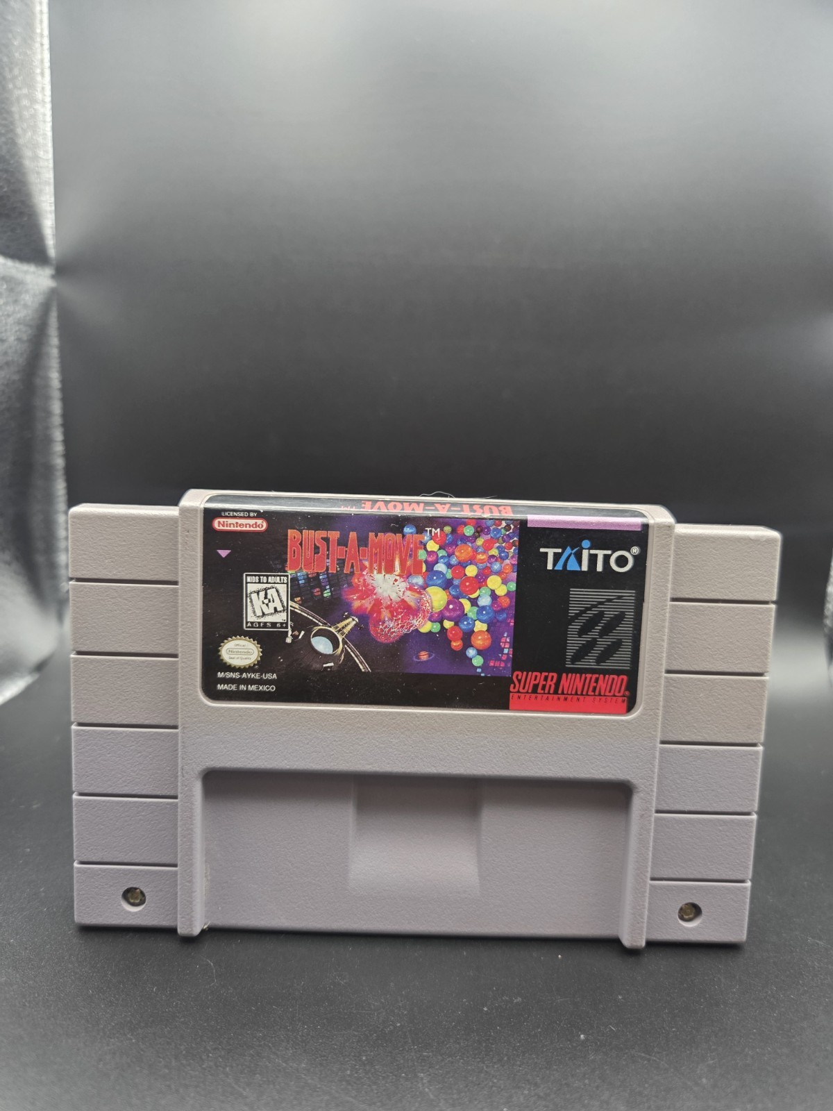 Bust-A-Move (Super Nintendo SNES, 1995) Guaranteed - Authentic & Tested