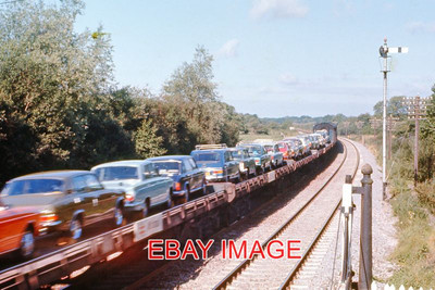 FOTO MOTORAIL HAMSTEAD CROSSING AUS STELLWERK 1974