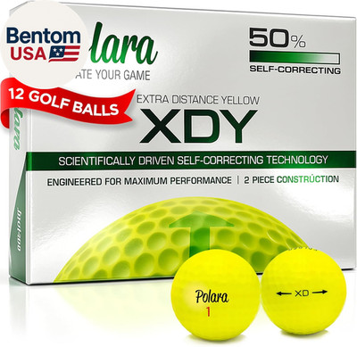 Self-Correcting Golf Balls   Soft Feel, Anti-Slice & Hook Correction, Exceeds US