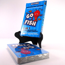 Go Fish Memory 2 In 1 Card Game Colorful Cards for Kids Ages 3 NEW SEALED