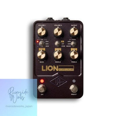 Universal Audio UAFX Lion '68 Super Lead Amp Effekpedal für Gitarre