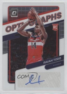 2021-22 Panini Donruss Optic Opti-Graphs 44/99 Isaiah Todd #OG-ITD Auto 0hj7