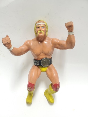 Vintage LJN Hulk Hogan W. Belt WWF Wrestler 1985 O...