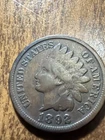 1892 Indian Head Cent Penny  Fine Condition Nice Details “Actual Coin Pictured"