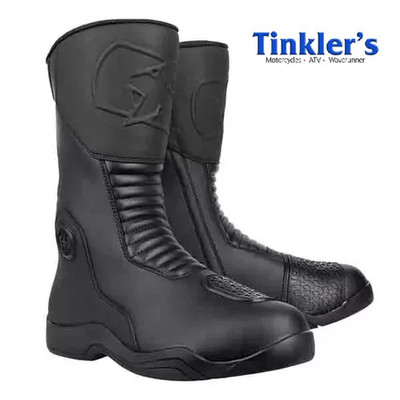 OXFORD TRACKER 2.0 HERREN WASSERDICHT MOTORRAD TOUREN STIEFEL - SCHWARZ