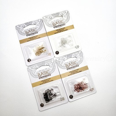 Beadsmith Wire Protectors 0.56mm   50 pcs U-Shaped Wire Guardians for Jewelry