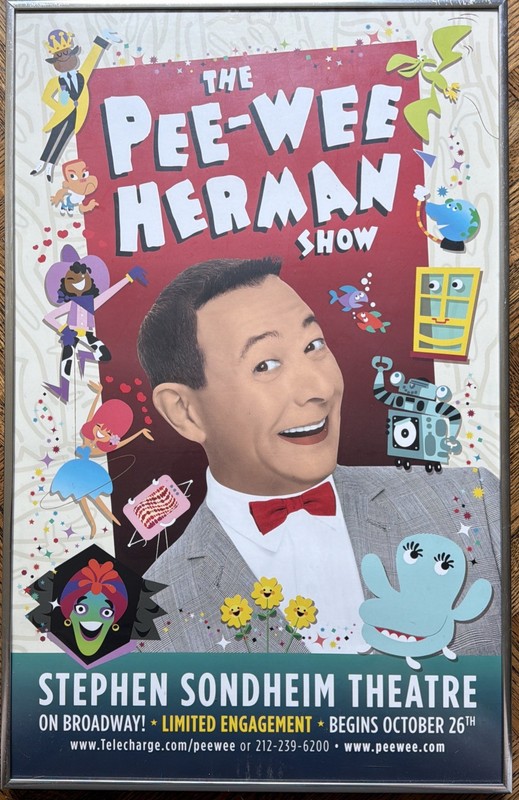 Pee-Wee Herman Show 14 X 22 Broadway Poster